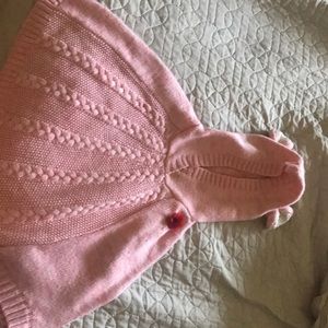 Genuine Kids Pink Pancho 3T